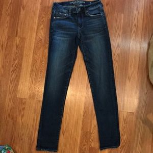 American Eagle Dark Wash Skinny Jeans